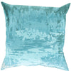 Teal, Aqua, Slate, Light Gray / Down Feather / 20" x 20"