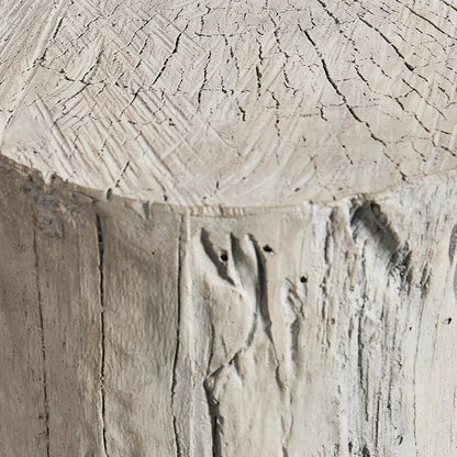 Bois Side Table by Bernhardt in beige, tan. Made from resin in a unique style.