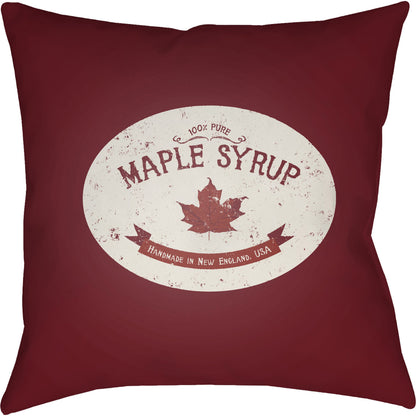 Maple Syrup Pillow - 19685 by Livabliss. Made from front: 100% polyester, back: 100% polyester in a traditional style.