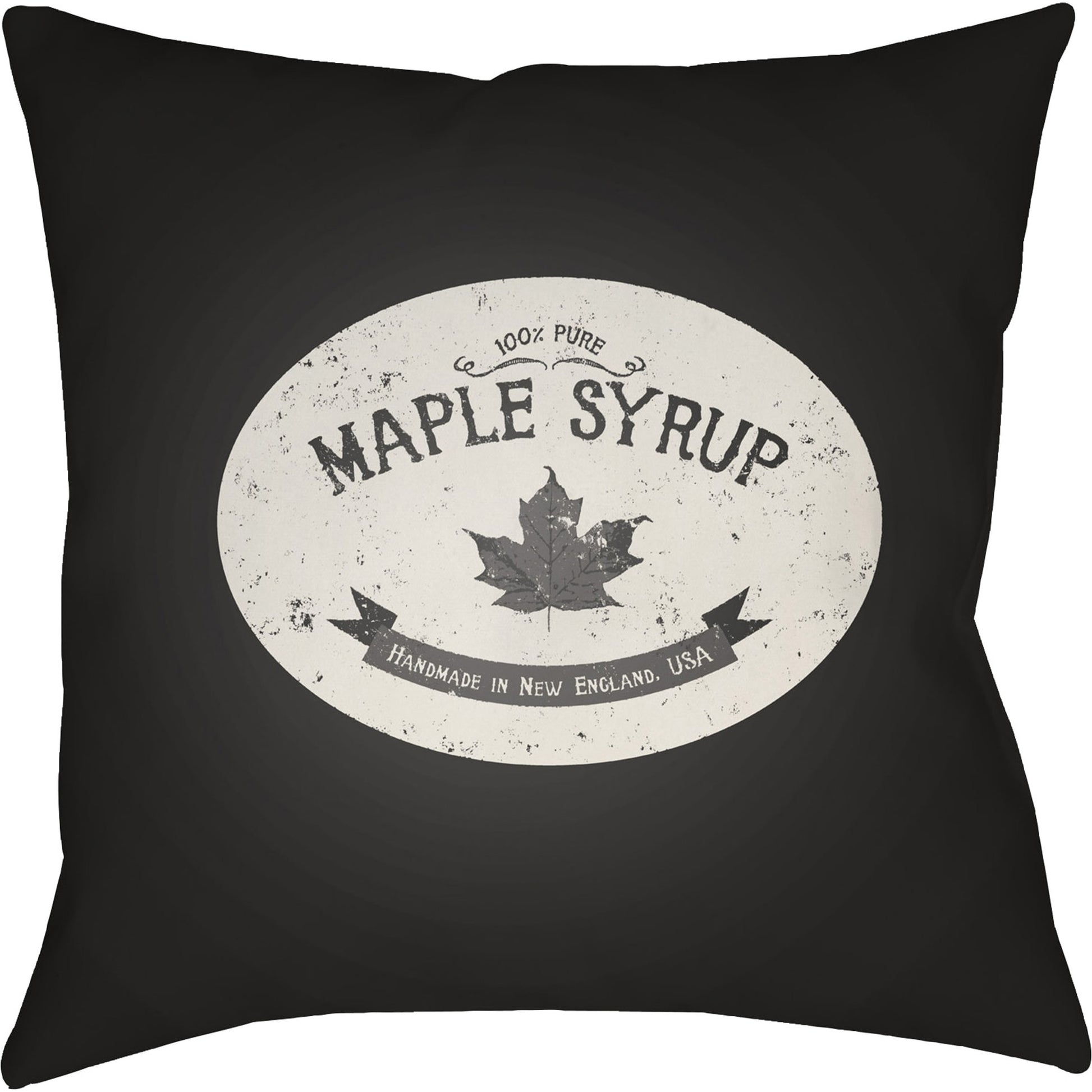 Maple Syrup Pillow - 19685 by Livabliss. Made from front: 100% polyester, back: 100% polyester in a traditional style.