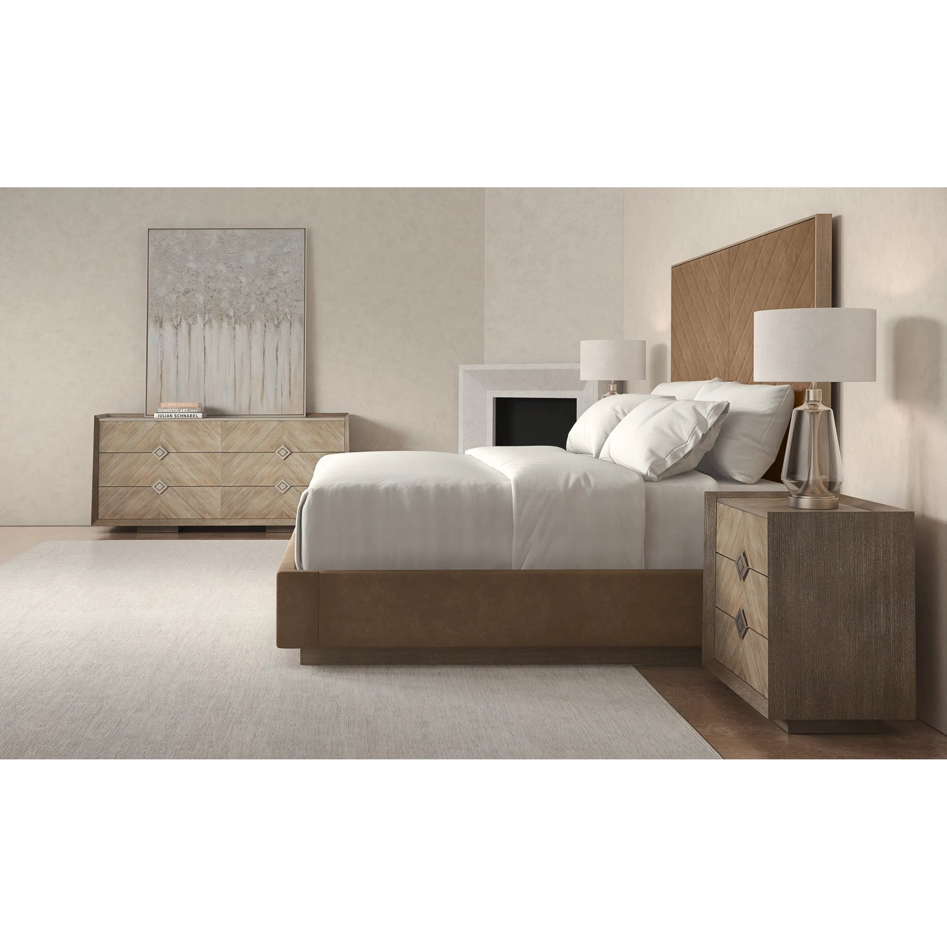 Meet U In the Middle Bed by Caracole. Made from ash in a modern style.