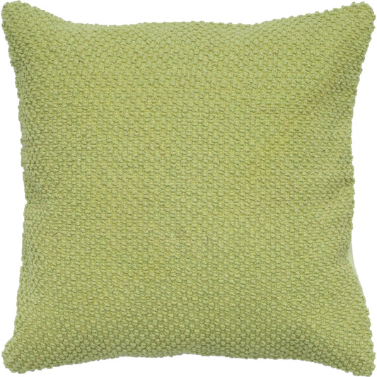 Ivy Pillow by HedgeApple Essentials in green. Made from cotton in a unique style.