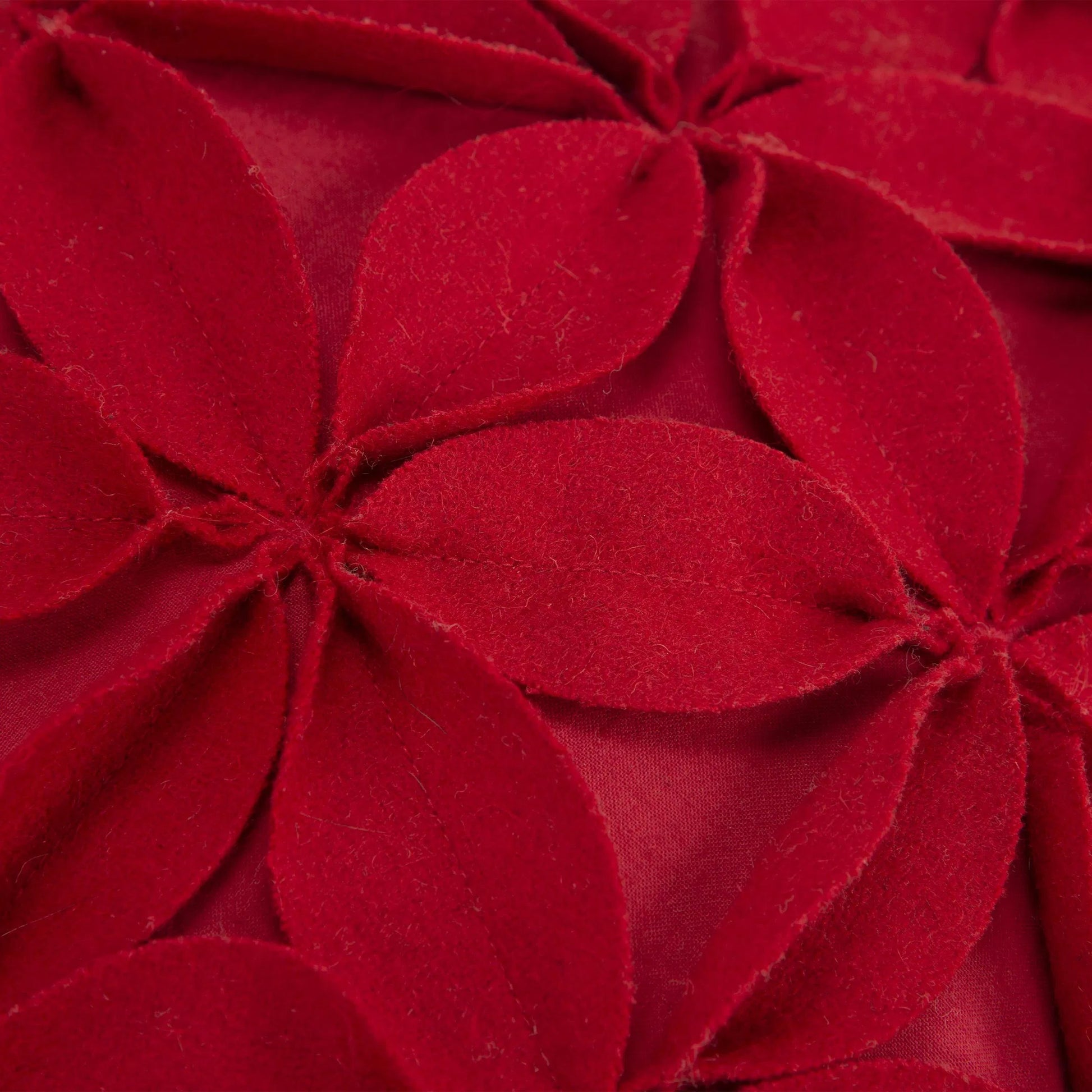 Phelps Pillow by HedgeApple Essentials in red. Made from wool cotton, polyester in a eclectic & global style.