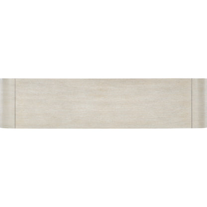 Modern Mood Buffet by Hooker Furniture. Made from oak veneers, raffia in a modern style.