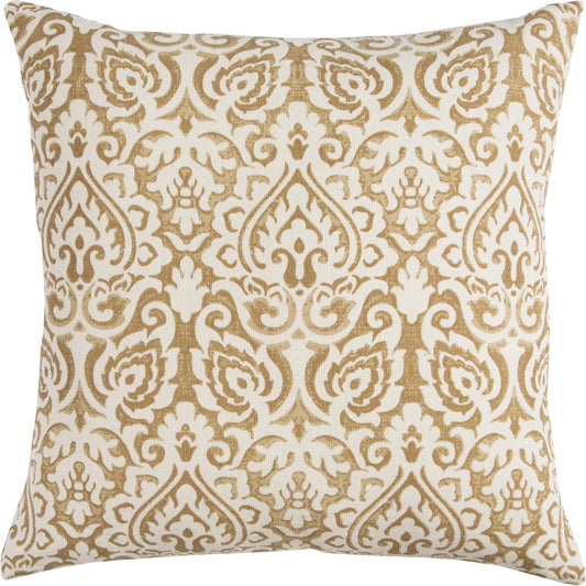 Sugar Pillow by HedgeApple Essentials in neutral, yellow. Made from cotton burlap in a unique style.