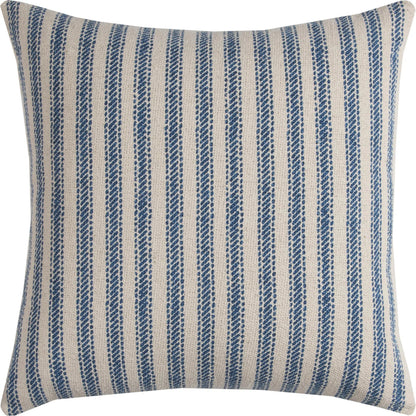 Portsmouth Pillow by HedgeApple Essentials in blue. Made from cotton in a eclectic & global style.
