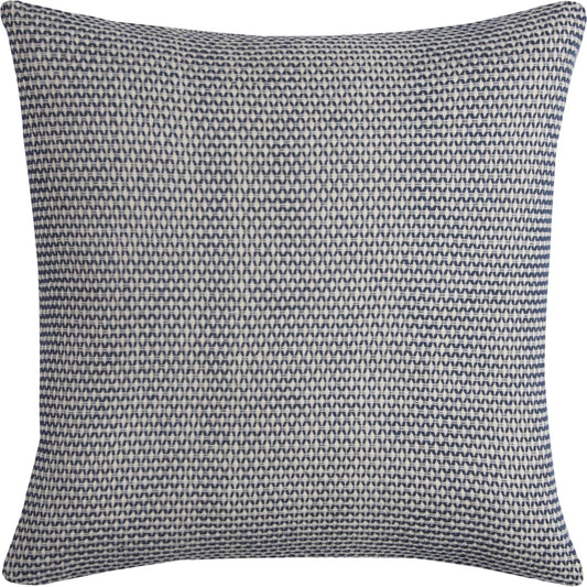 Appanoose Pillow by HedgeApple Essentials in indigo blue. Made from cotton in a unique style.