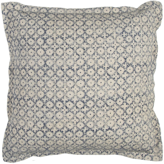Verdigris Pillow by HedgeApple Essentials in blue. Made from cotton in a unique style.