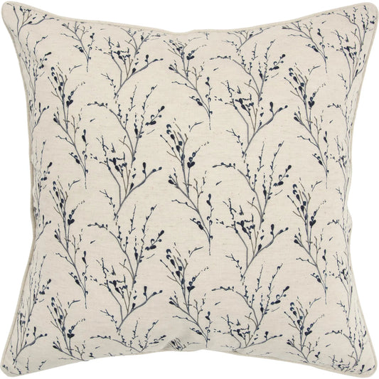 Beaver Pillow by HedgeApple Essentials in blue. Made from cotton in a unique style.