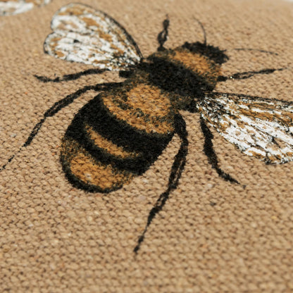 Culberson Pillow by HedgeApple Essentials in brown, yellow, black. Made from cotton in a cottage & farmhouse style.