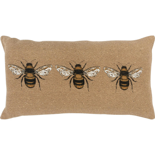 Culberson Pillow by HedgeApple Essentials in brown, yellow, black. Made from cotton in a unique style.