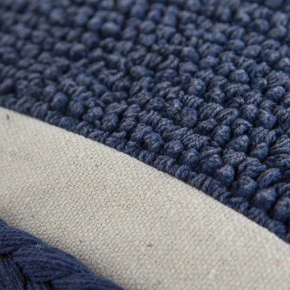 Palestine Pillow by HedgeApple Essentials in blue. Made from polyester, cotton canvas (recyceld) in a transitional style.