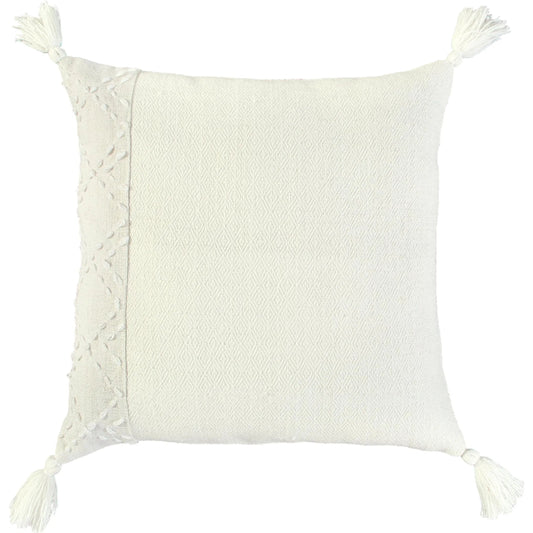 Cheatham Indoor/Outdoor Pillow by HedgeApple Essentials in ivory. Made from polyester in a unique style.