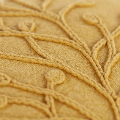 Casey Pillow by HedgeApple Essentials in gold, yellow. Made from cotton in a eclectic & global style.