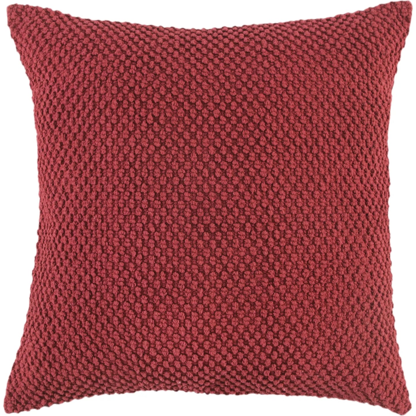 001 SI-2438615 | Primary Silo | West Pillow by HedgeApple Essentials in deep merlot. Made from cotton in a eclectic & global style.