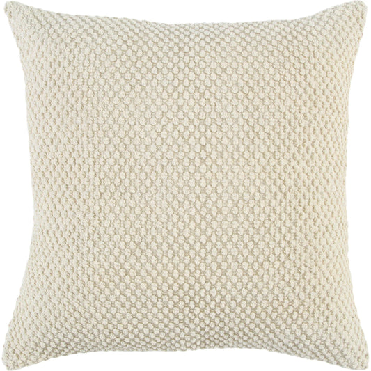 Claiborne Pillow by HedgeApple Essentials in ivory. Made from cotton in a unique style.
