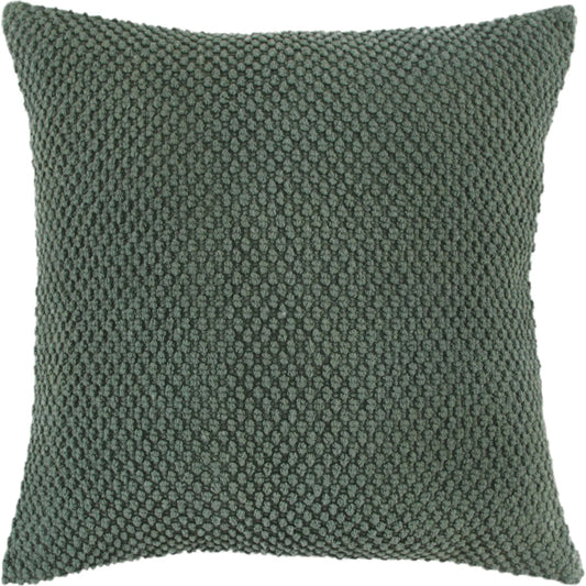Tinian Pillow by HedgeApple Essentials in olive green. Made from cotton in a unique style.