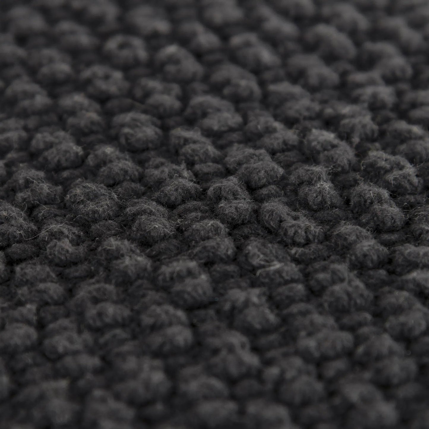 002 SI-2438424 | Closeup | Kanawha Pillow by HedgeApple Essentials in black. Made from cotton in a modern style.