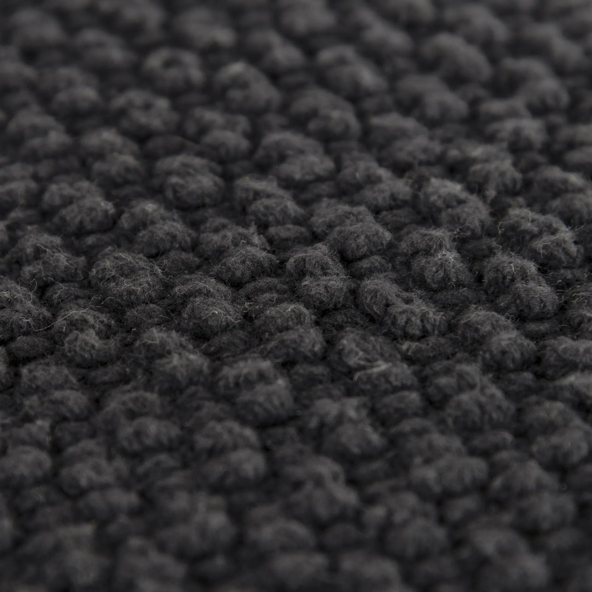 Kanawha Pillow by HedgeApple Essentials in black. Made from cotton in a modern style.