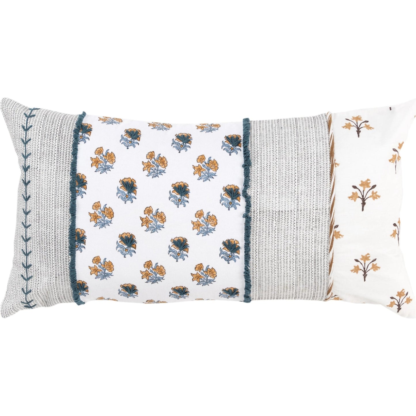 001 SI-2022991,SI-2022992 | Primary Silo | Maverick Pillow by HedgeApple Essentials in multi. Made from polyester, cotton in a modern style.