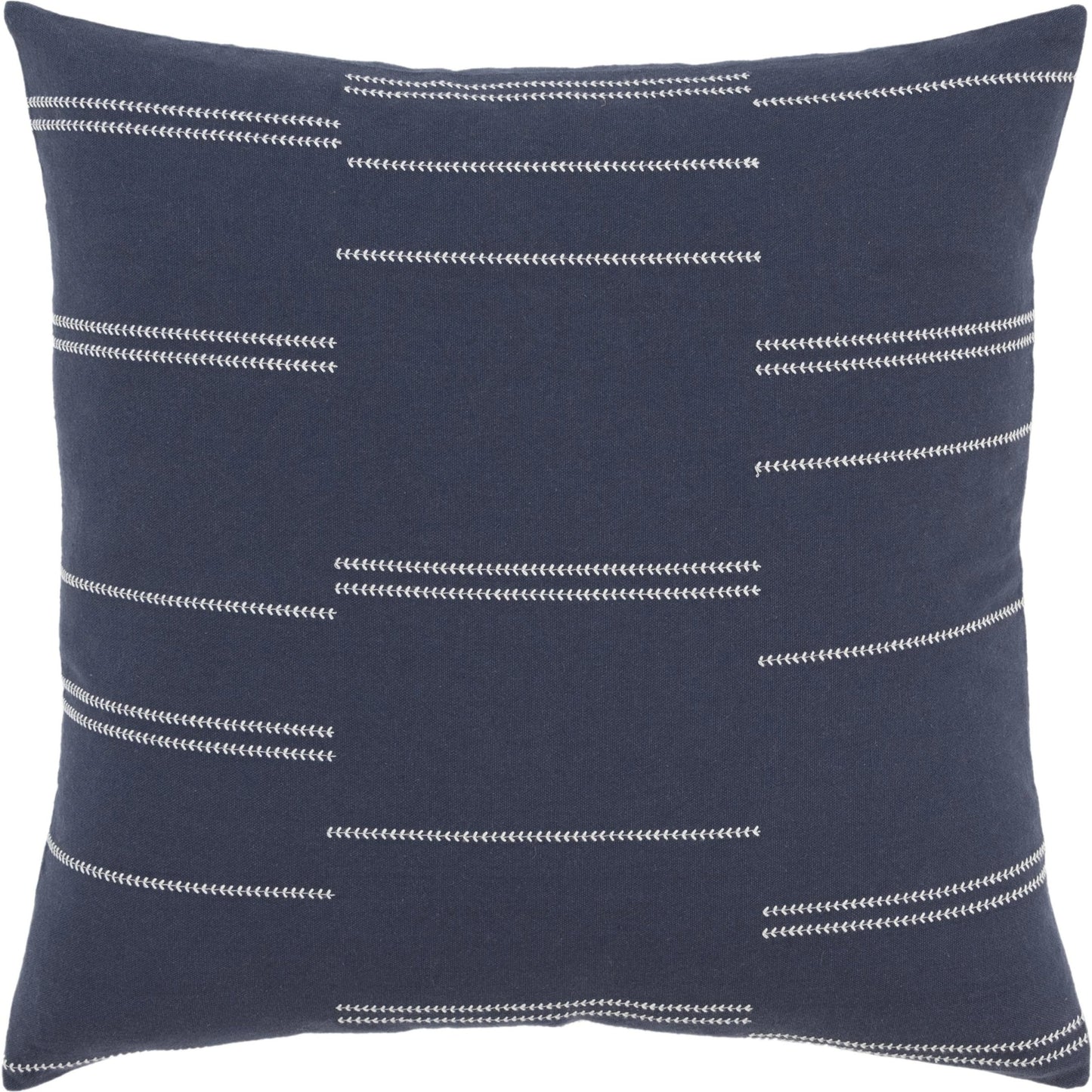 001 SI-2023033,SI-2023034 | Primary Silo | Hudspeth Pillow by HedgeApple Essentials in blue. Made from cotton in a modern style.