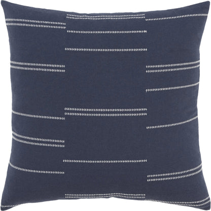 Hudspeth Pillow by HedgeApple Essentials in blue. Made from cotton in a modern style.
