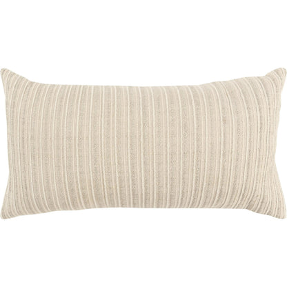 Yell Pillow by HedgeApple Essentials in beige. Made from cotton, viscose in a transitional style.