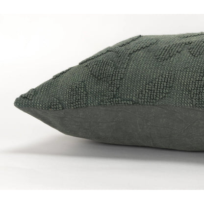 Utuado Pillow by HedgeApple Essentials in green. Made from cotton in a eclectic & global style.