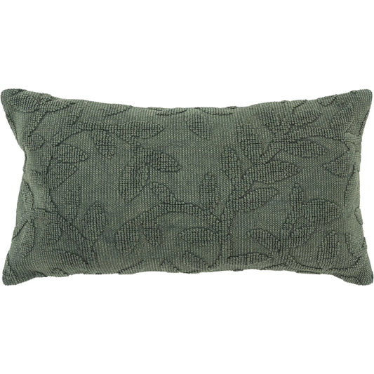 Utuado Pillow by HedgeApple Essentials in green. Made from cotton in a unique style.