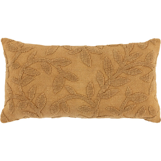 Jerome Pillow by HedgeApple Essentials in light orange, pumpkin. Made from cotton in a unique style.
