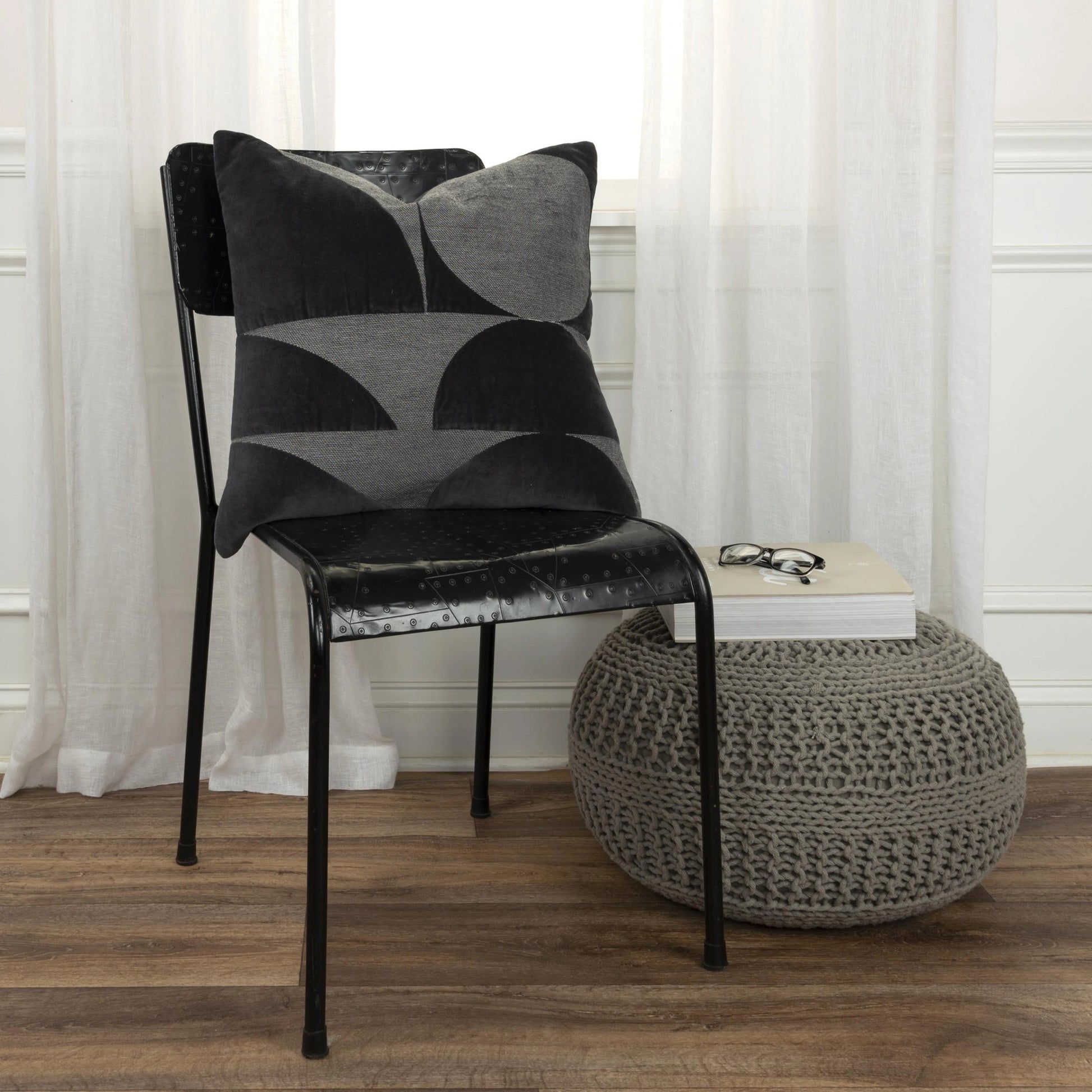 Macomb Pillow by HedgeApple Essentials. Made from polyester, cotton in a modern style.