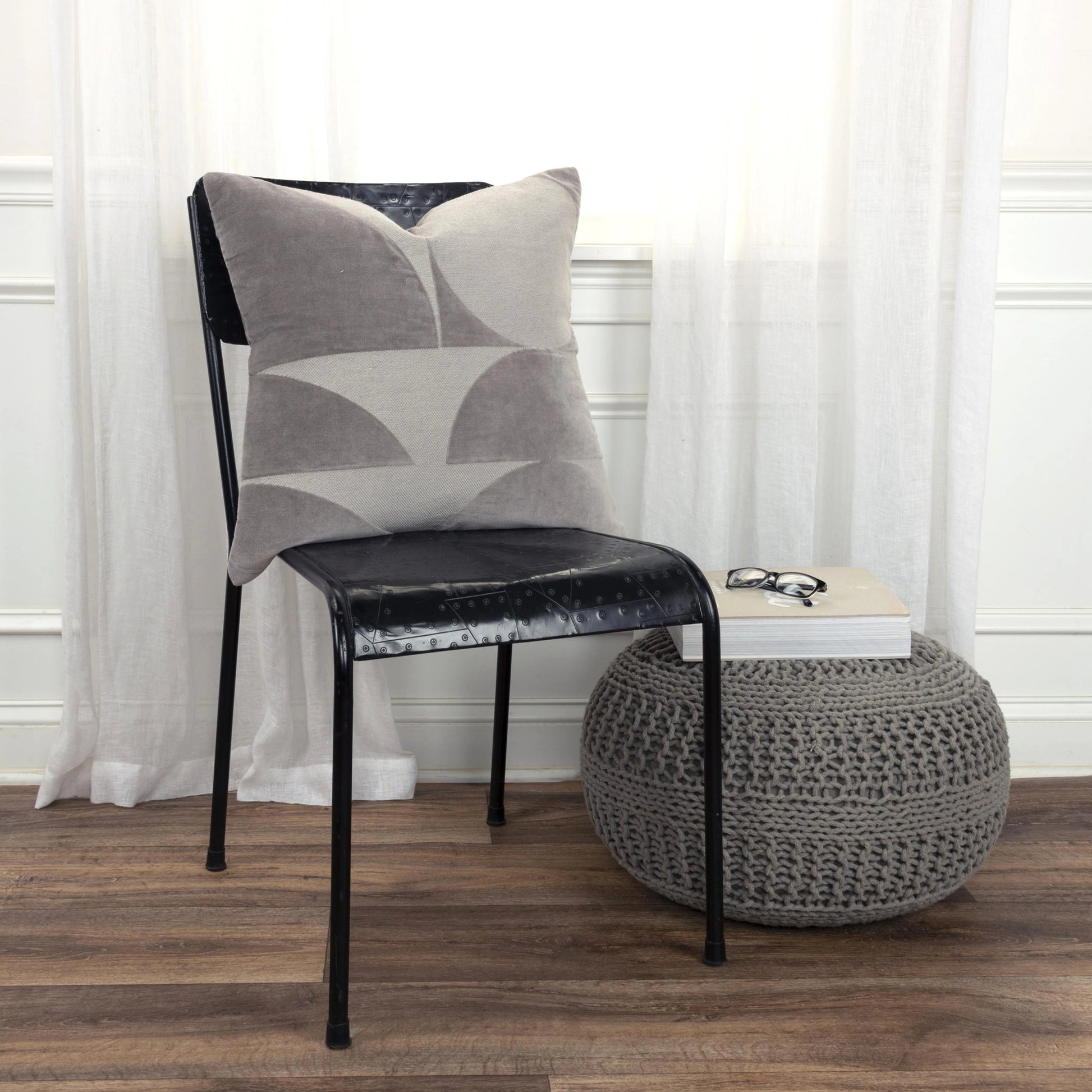 Macomb Pillow by HedgeApple Essentials. Made from polyester, cotton in a modern style.