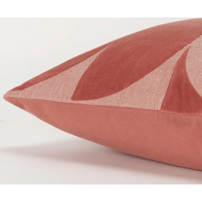 Keya Pillow by HedgeApple Essentials in rust, light brick. Made from cotton, polyester in a modern style.