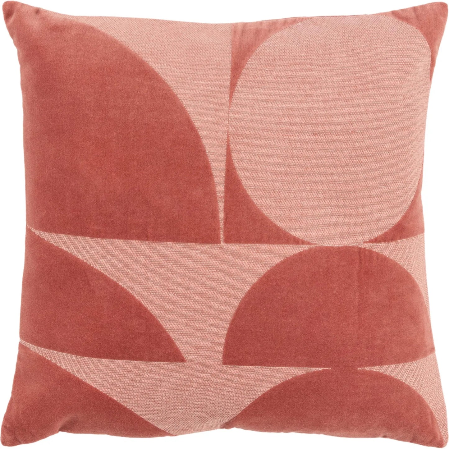 001 SI-2438928 | Primary Silo | Keya Pillow by HedgeApple Essentials in rust, light brick. Made from cotton, polyester in a modern style.