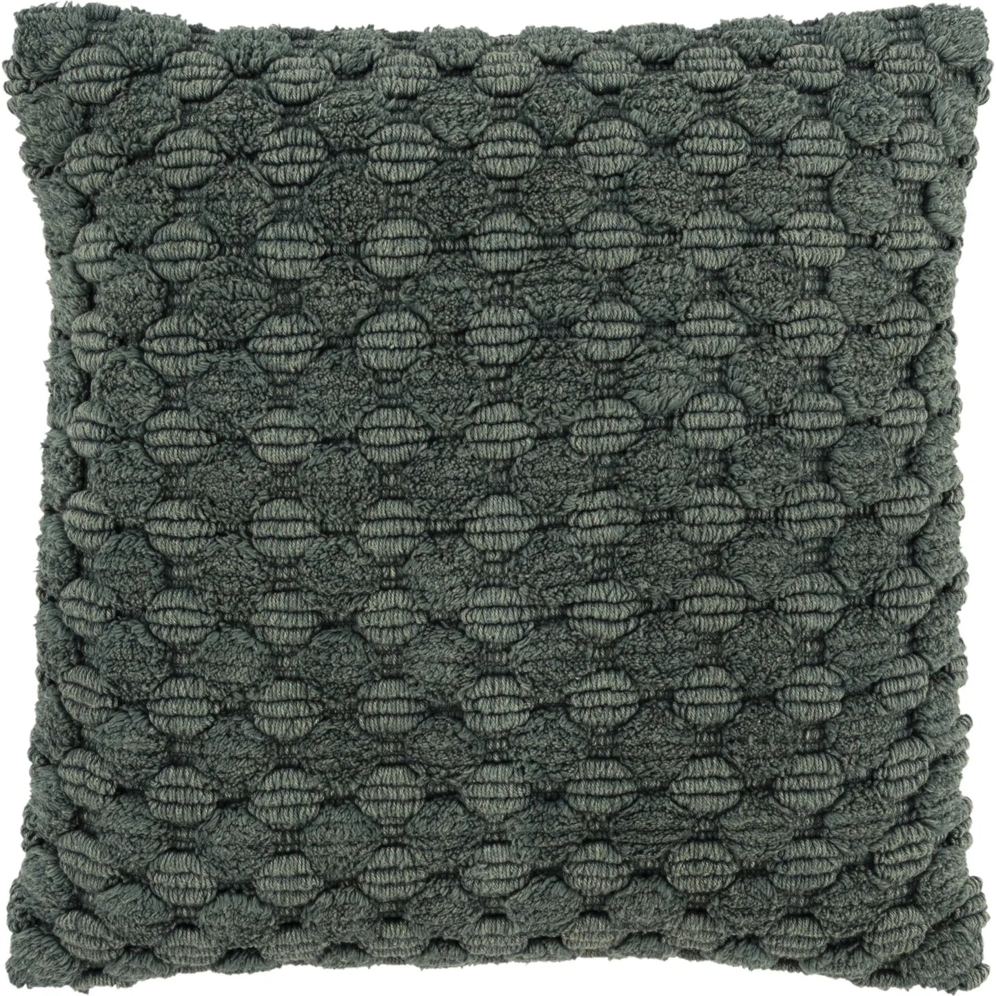 001 SI-2438823 | Primary Silo | Athens Pillow by HedgeApple Essentials in muted forest green. Made from cotton in a eclectic & global style.