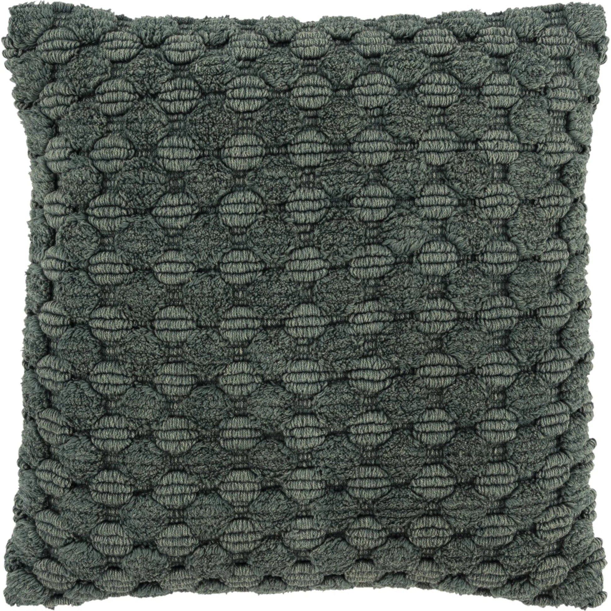 Athens Pillow by HedgeApple Essentials in muted forest green. Made from cotton in a eclectic & global style.