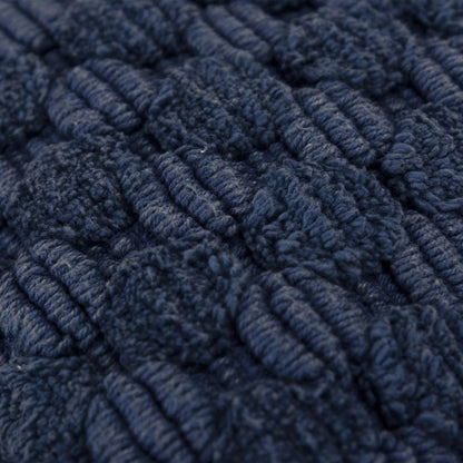 Boone Pillow by HedgeApple Essentials in blue, navy, dark blue. Made from cotton in a eclectic & global style.