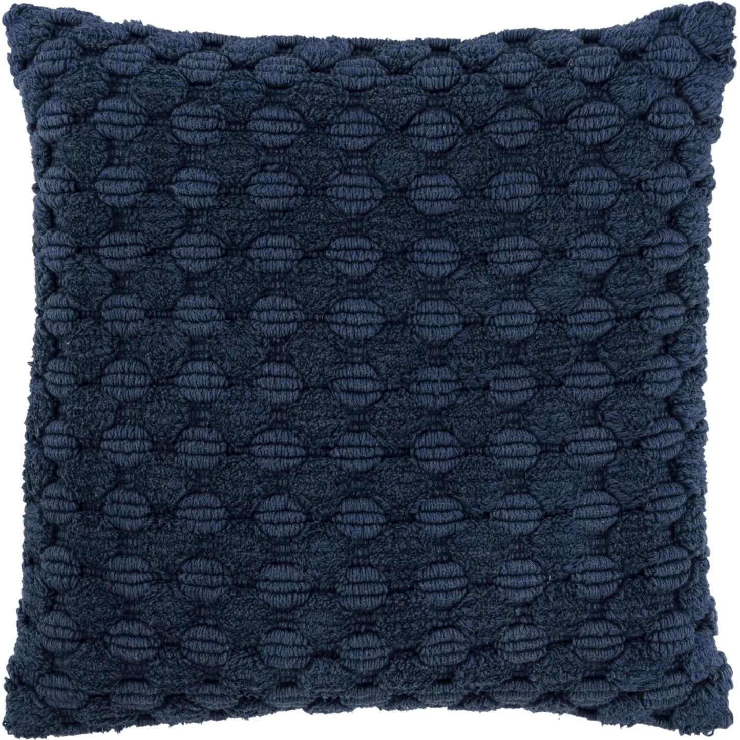 001 SI-2438452 | Primary Silo | Boone Pillow by HedgeApple Essentials in blue, navy, dark blue. Made from cotton in a eclectic & global style.