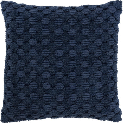 Boone Pillow by HedgeApple Essentials in blue, navy, dark blue. Made from cotton in a eclectic & global style.