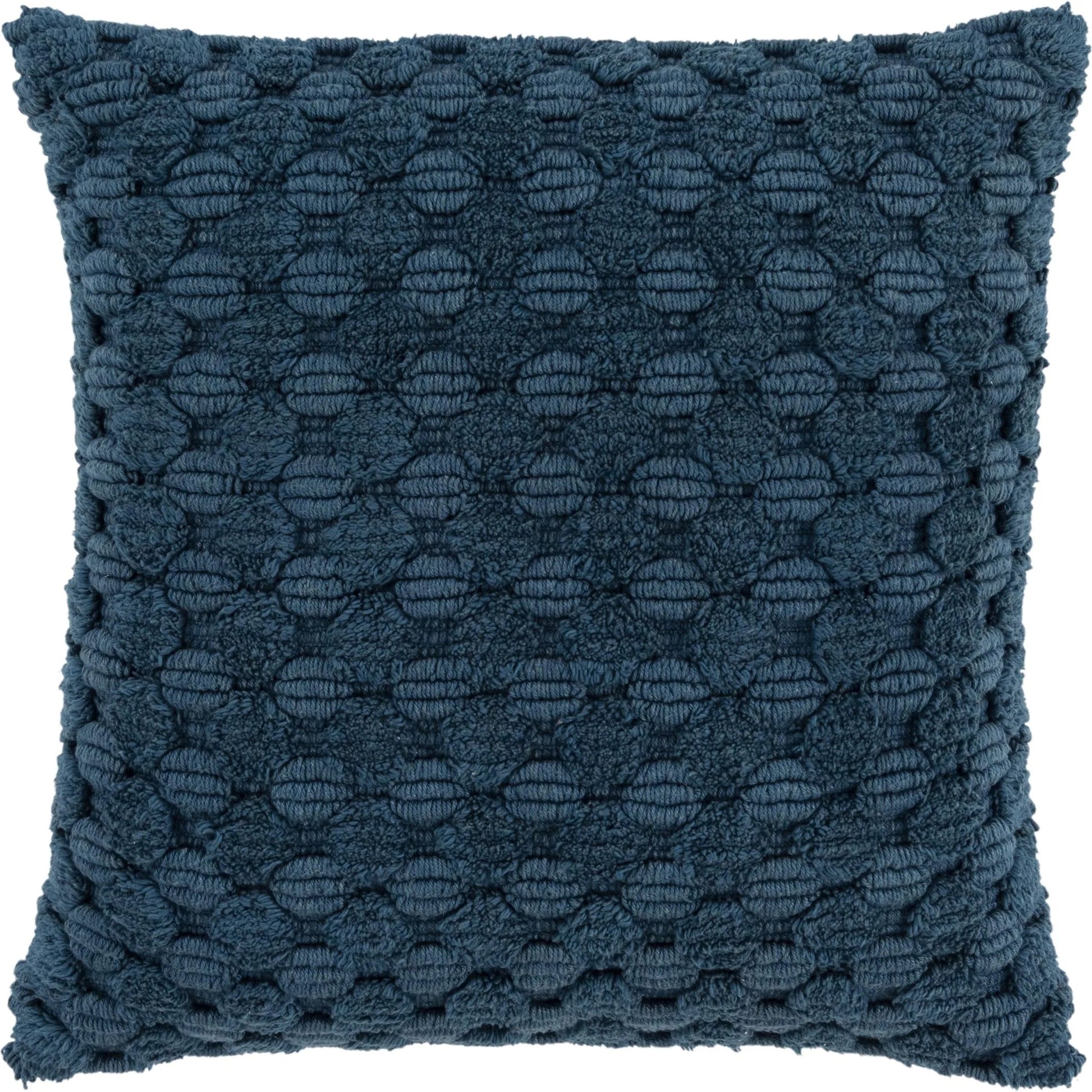 Dover Pillow by HedgeApple Essentials in teal. Made from cotton in a eclectic & global style.