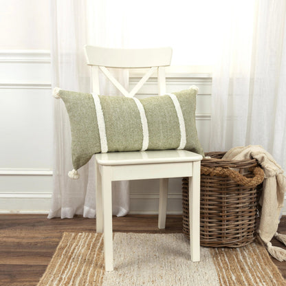 Stanly Pillow by HedgeApple Essentials. Made from cotton in a modern style.