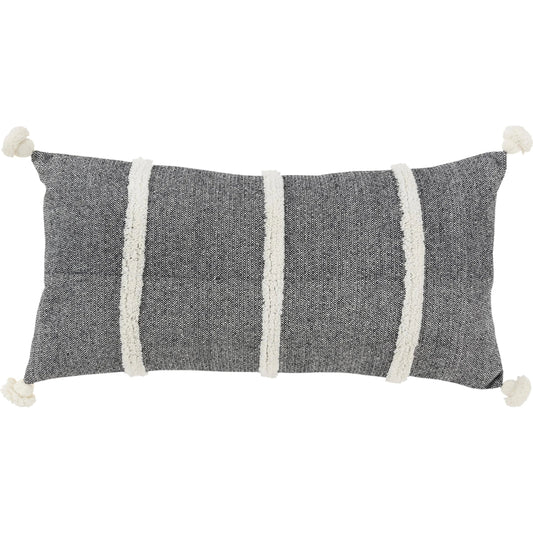 Alta Pillow by HedgeApple Essentials in black. Made from cotton in a unique style.
