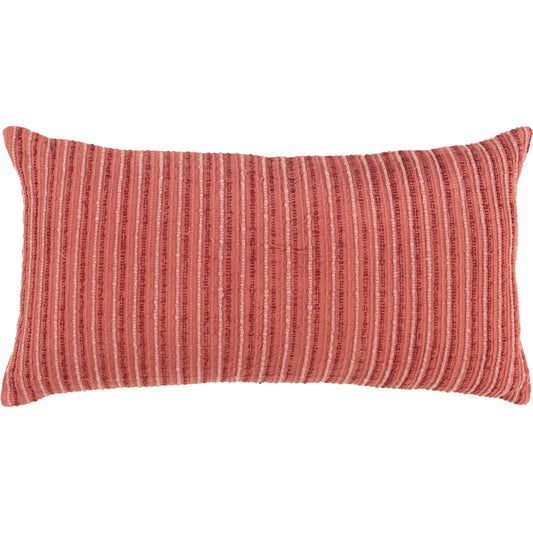 Stanislaus Pillow by HedgeApple Essentials in coral. Made from cotton, viscose in a unique style.