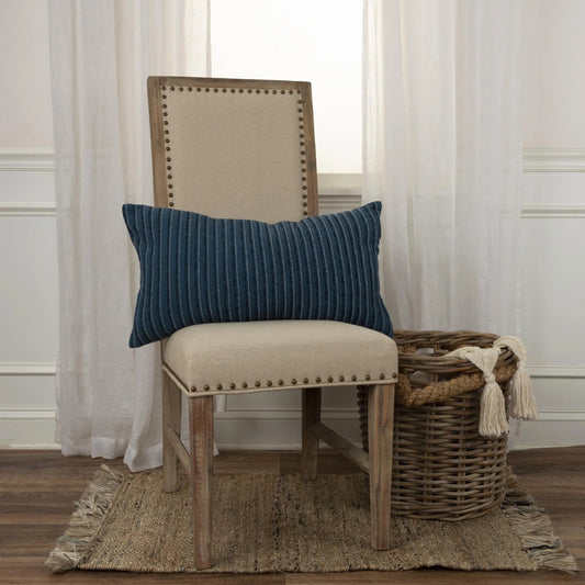 May Pillow by HedgeApple Essentials in teal, dark teal. Made from cotton, viscose in a unique style.