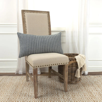Mingo Pillow by HedgeApple Essentials in grey. Made from cotton, viscose in a transitional style.