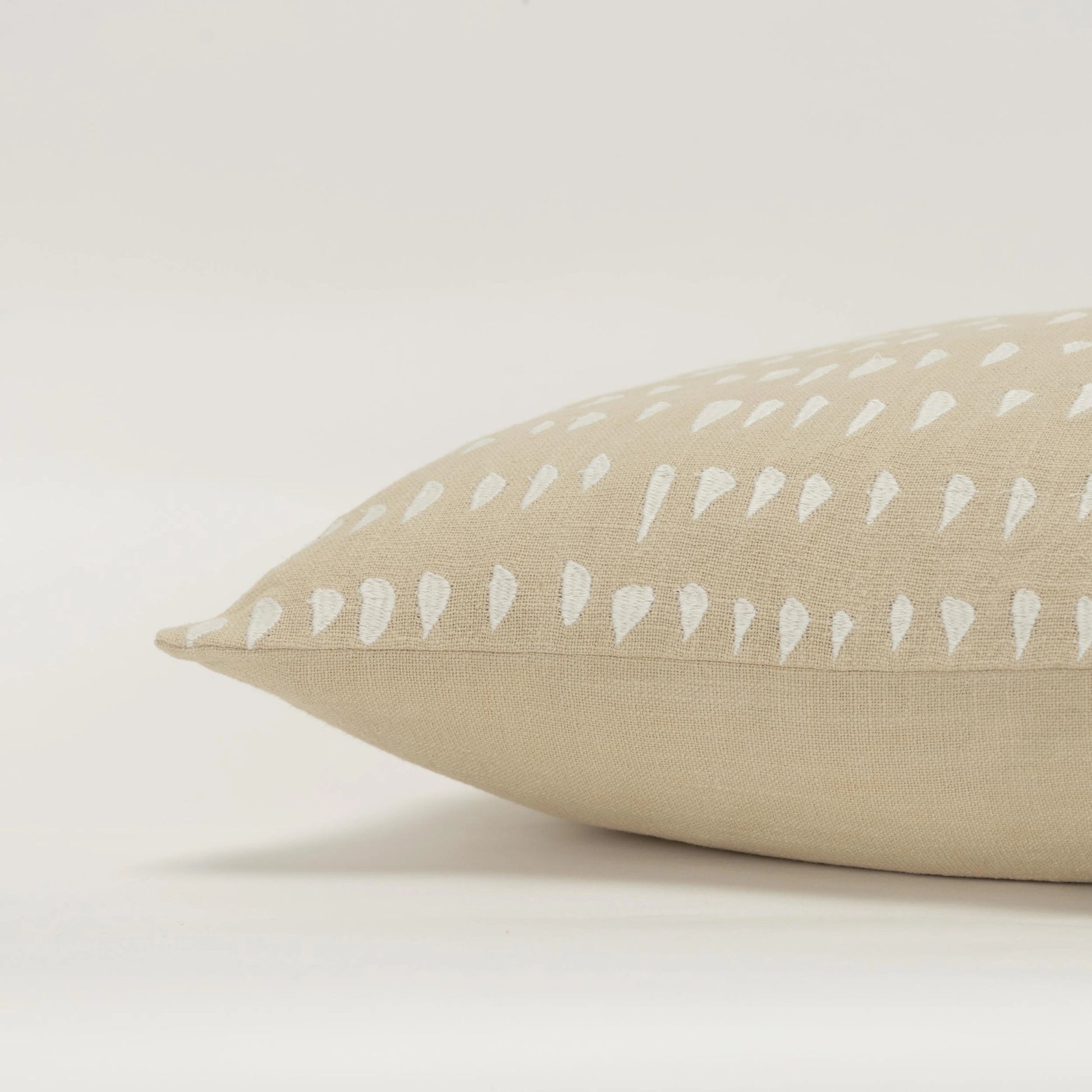 Gaston Pillow by HedgeApple Essentials in natural. Made from cotton in a modern style.
