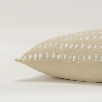 Gaston Pillow by HedgeApple Essentials in natural. Made from cotton in a modern style.