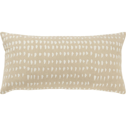 Gaston Pillow by HedgeApple Essentials in natural. Made from cotton in a modern style.