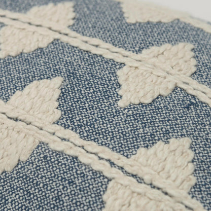 Rappahannock Pillow by HedgeApple Essentials in navy. Made from cotton in a transitional style.