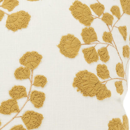 Elko Pillow by HedgeApple Essentials in gold, yellow, ivory. Made from cotton, polyester in a eclectic & global style.